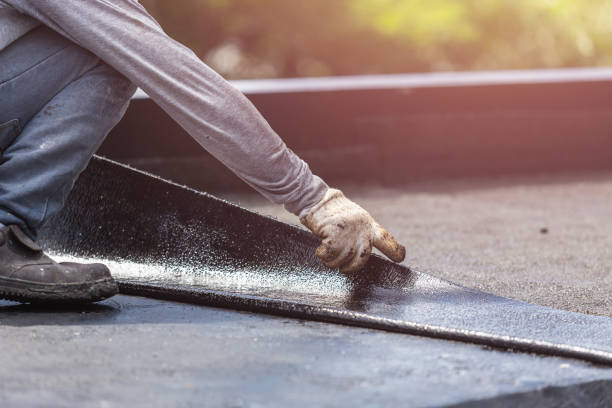 Professional Exterior Waterproofing technician working in Greenfield, WI